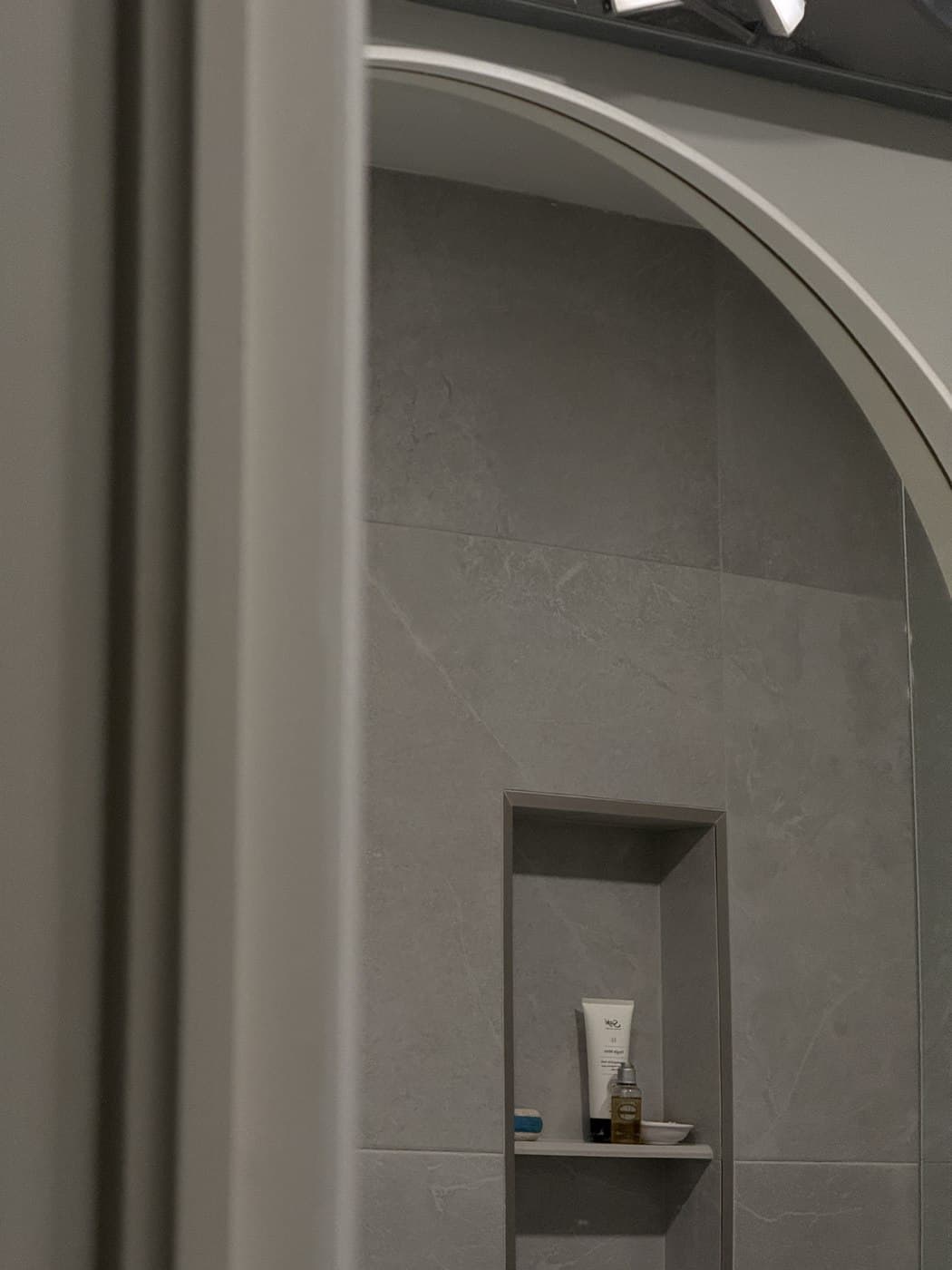 Framed niche detail